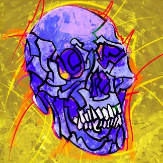 SKULL 03 VIOLET